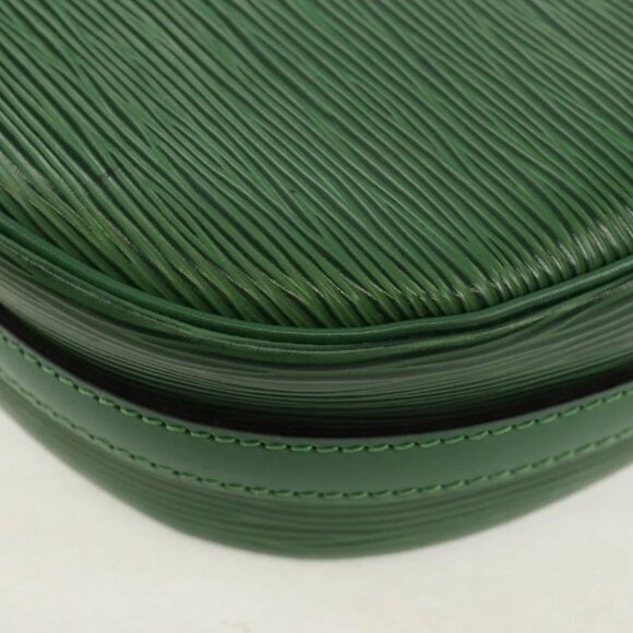LOUIS VUITTON Epi Jeune Fille MM Shoulder Bag Green